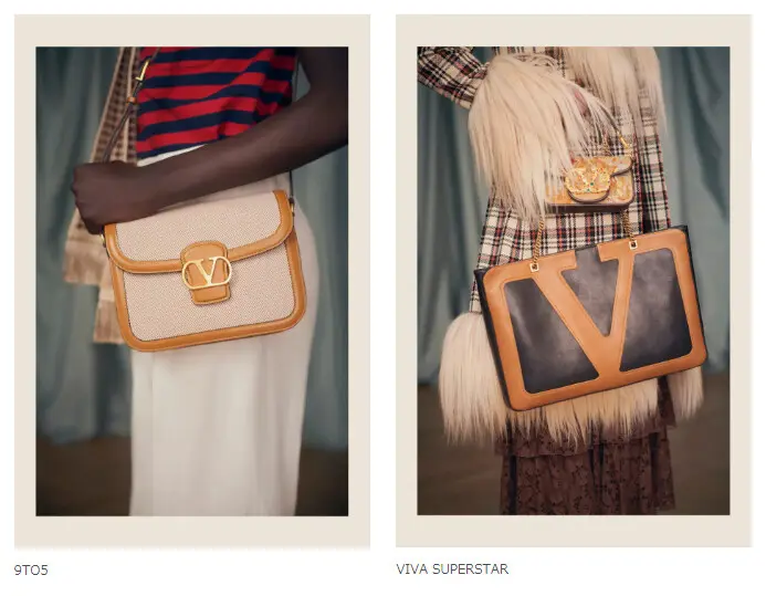 ヴァレンティノ、2025年スプリングコレクションより新作のバッグ