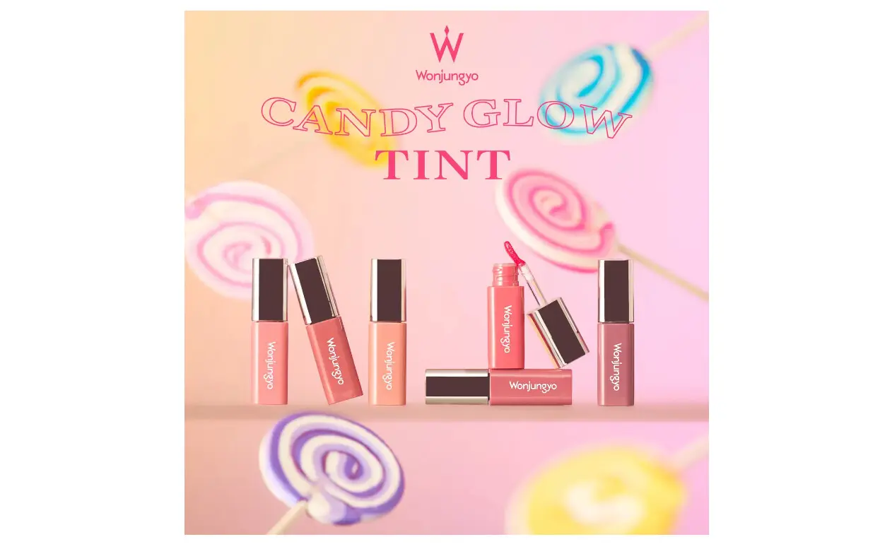 【新品】 ウォンジョンヨ キャンディーグロウティント セット まるでジューシーなフルーツ飴みたい!! Wonjungyo(ウォンジョン