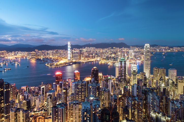 Night view of Hong Kong | Glam(グラム)