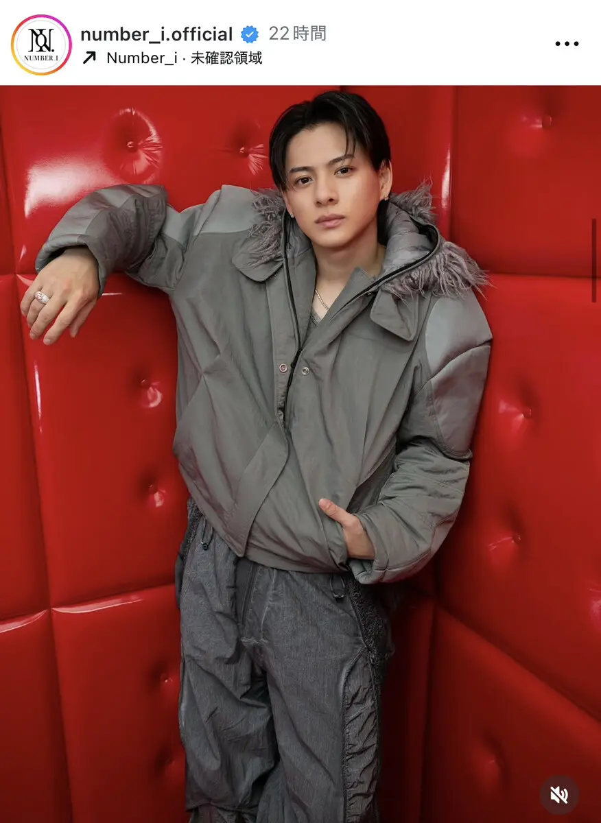 Number_i平野紫耀のオフショットに「ギャップたまらん」の声