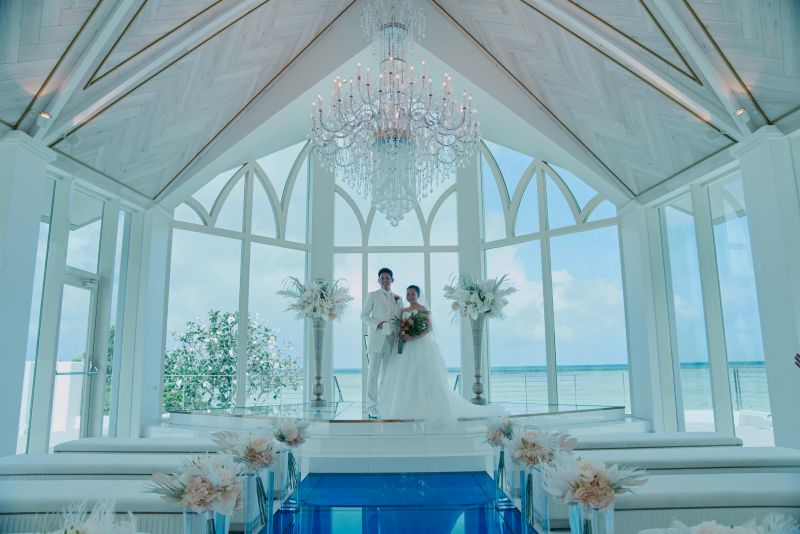 ブルーアステールと新婚夫婦