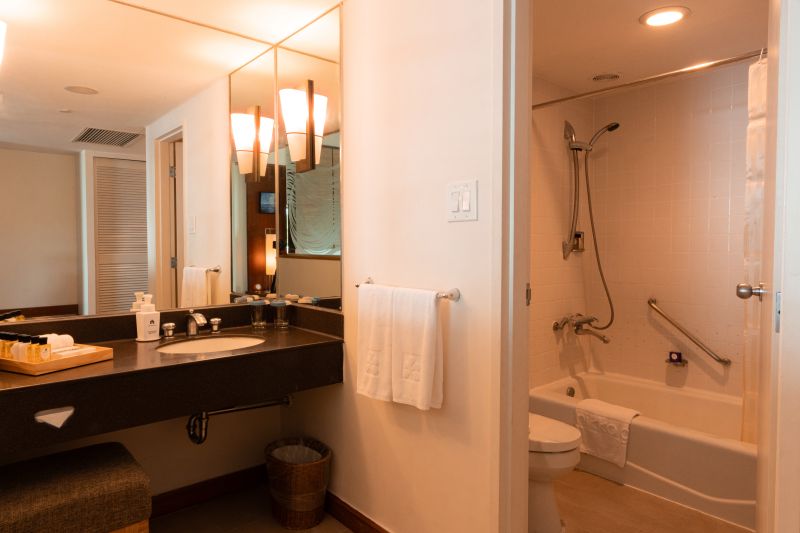 ホテル・ニッコー・グアム オーシャンフロントプレミアのバスルーム