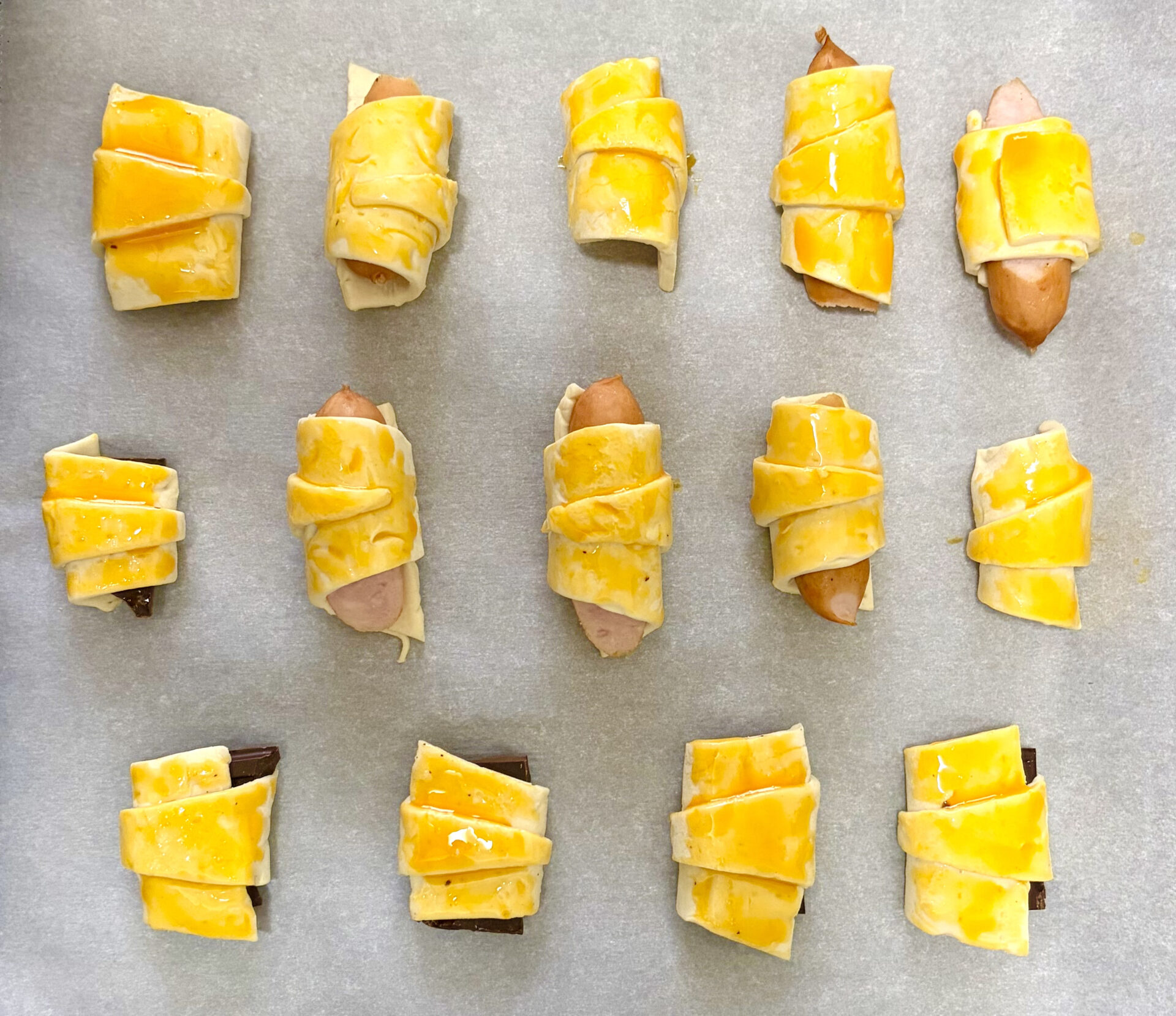 パイを焼く前の状態