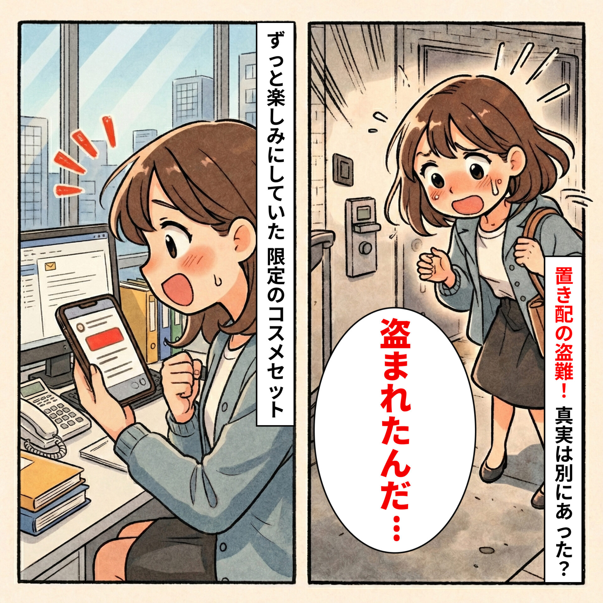 Group 261 | GLAM(グラム)|自分らしく生きる女性に、1日1GLAMを。 「置き配がされてない!盗まれた」と騒ぐ住人。だが、配達完了の写真を見て、自分のミスに気づく【短編小説】