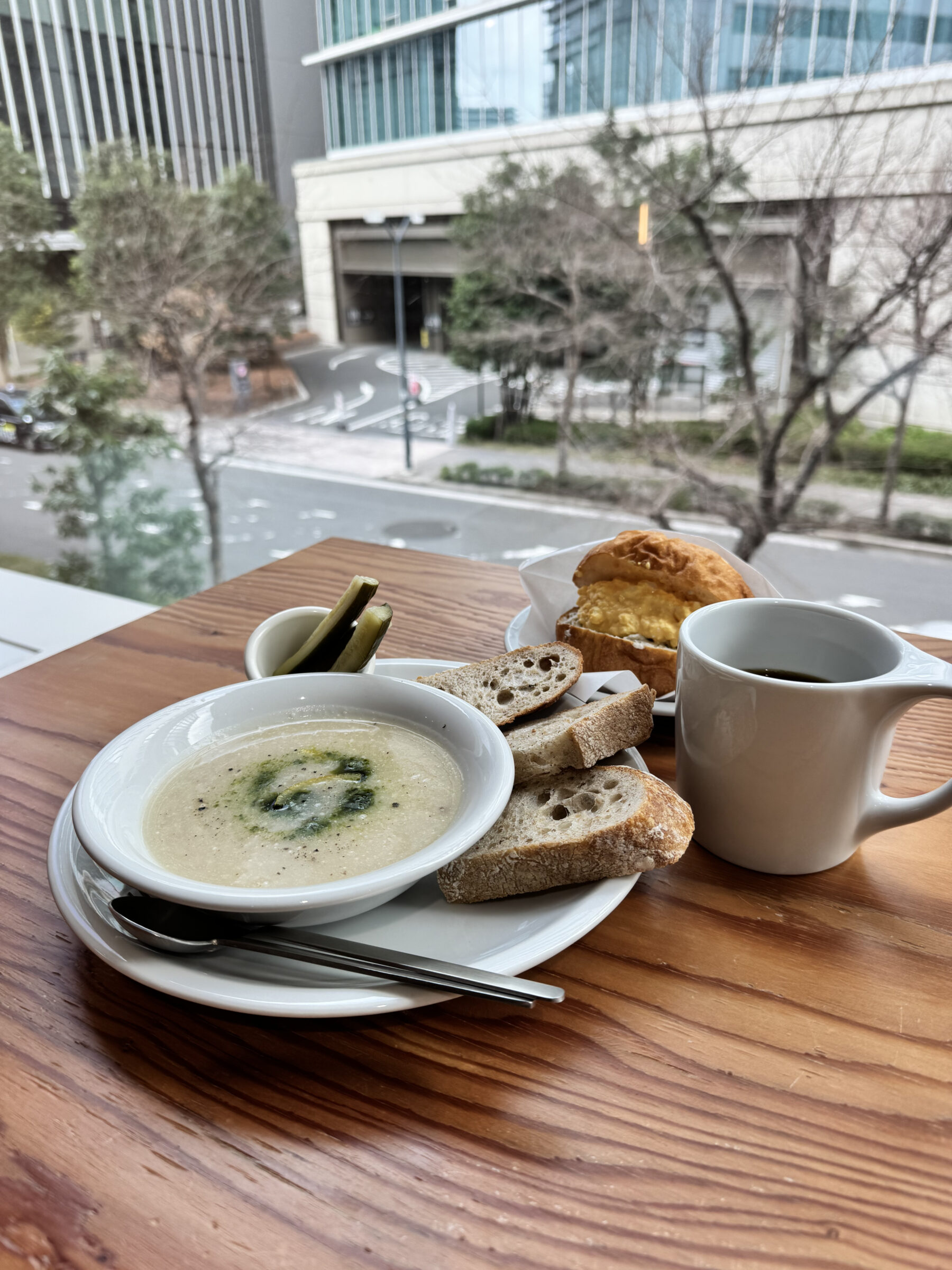 注文したブランチメニュー