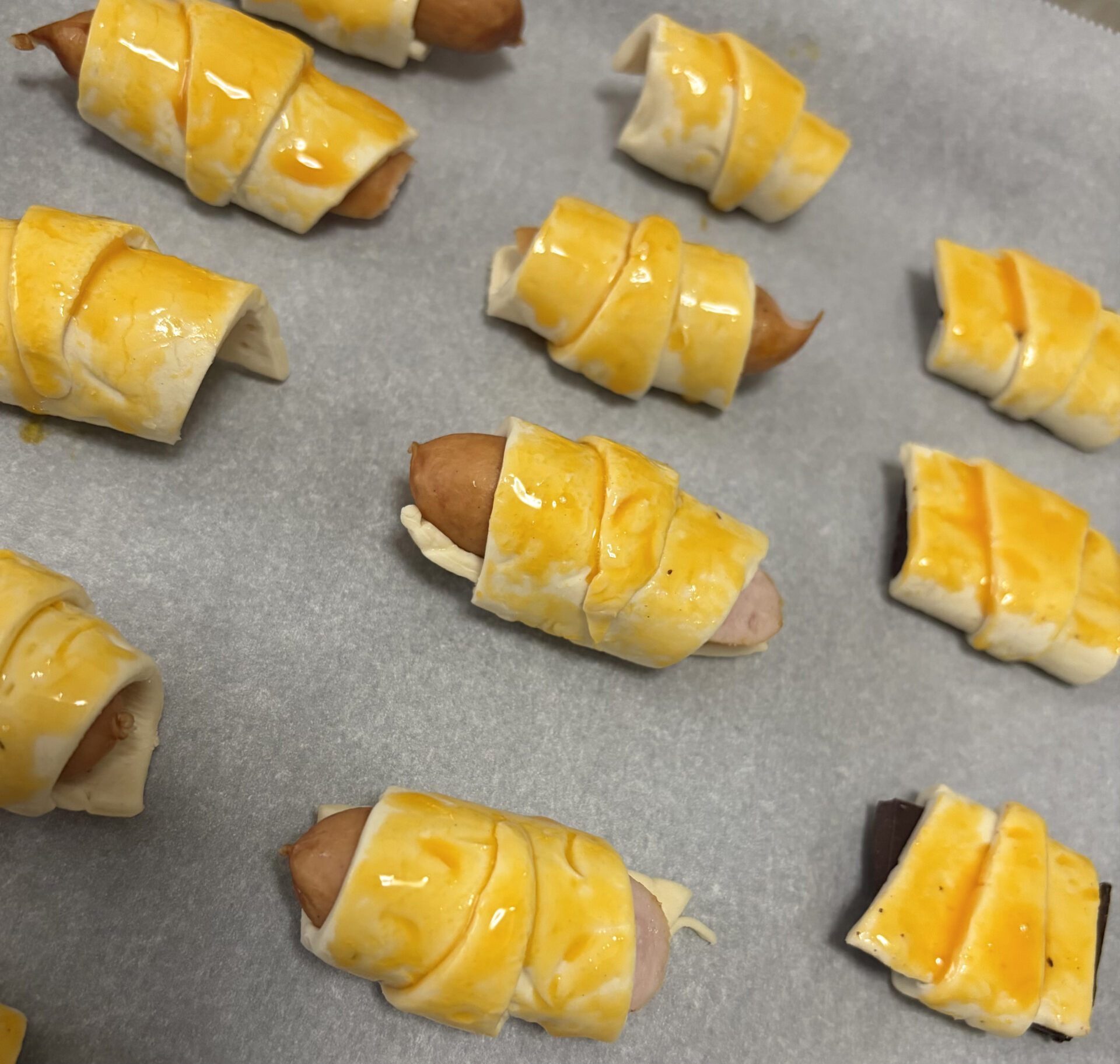 パイを焼く前の状態