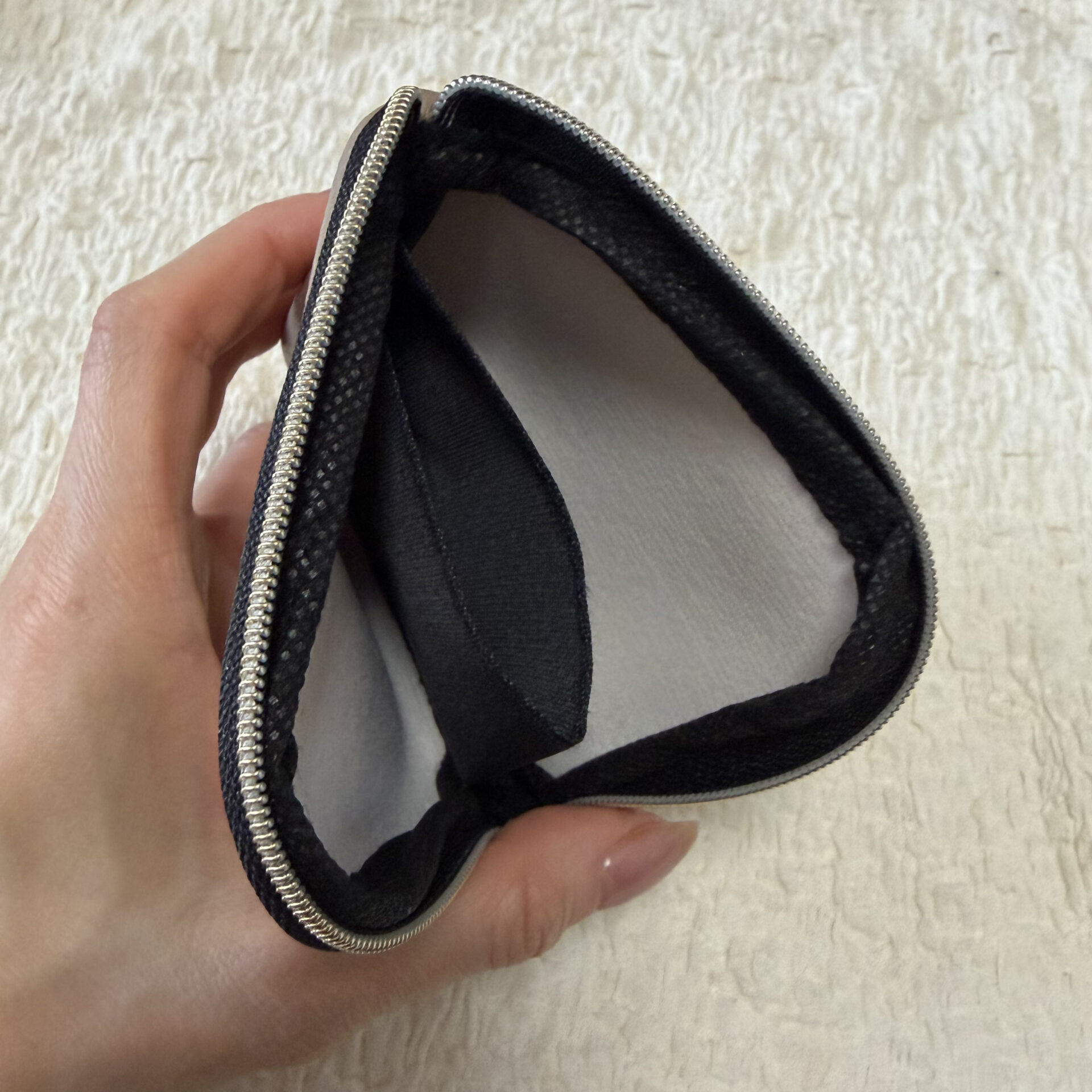 革風 コインケース L字ファスナー