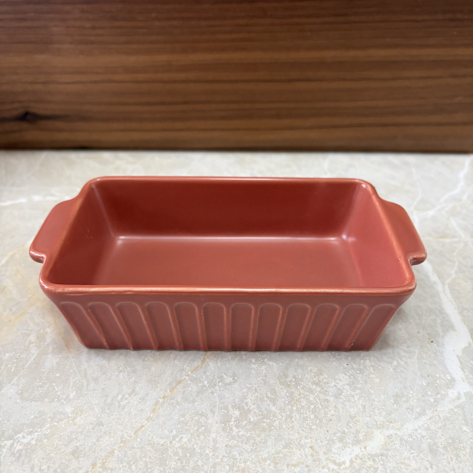 グラタン皿 長角 さびいろベイク
