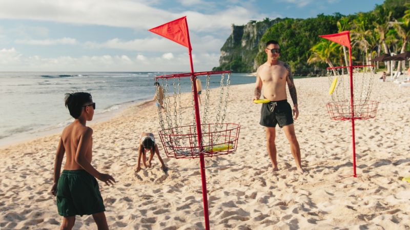 ホテル・ニッコー・グアムのセミプライベートビーチ