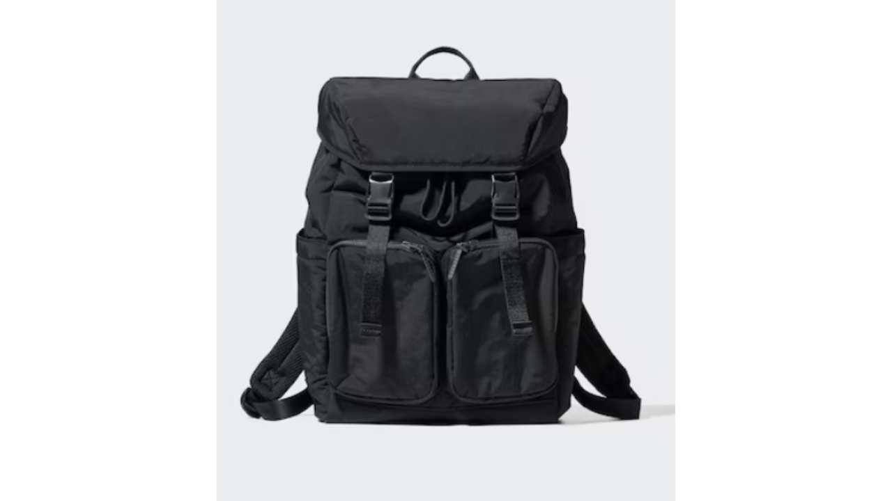 マルチポケットバックパック 1 | GLAM(グラム)|自分らしく生きる女性に、1日1GLAMを。 ユニクロ公式サイトより引用
