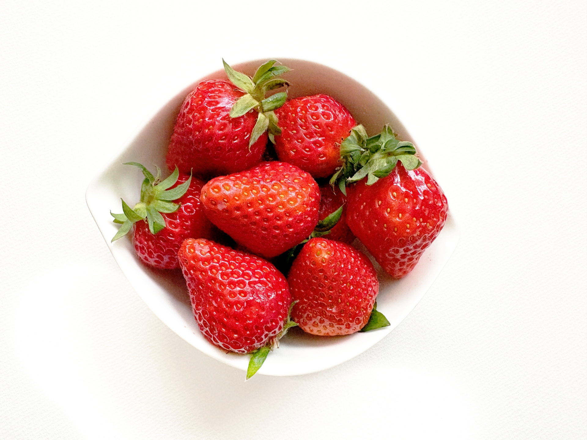 朝はフルーツ中心のシンプルな食事