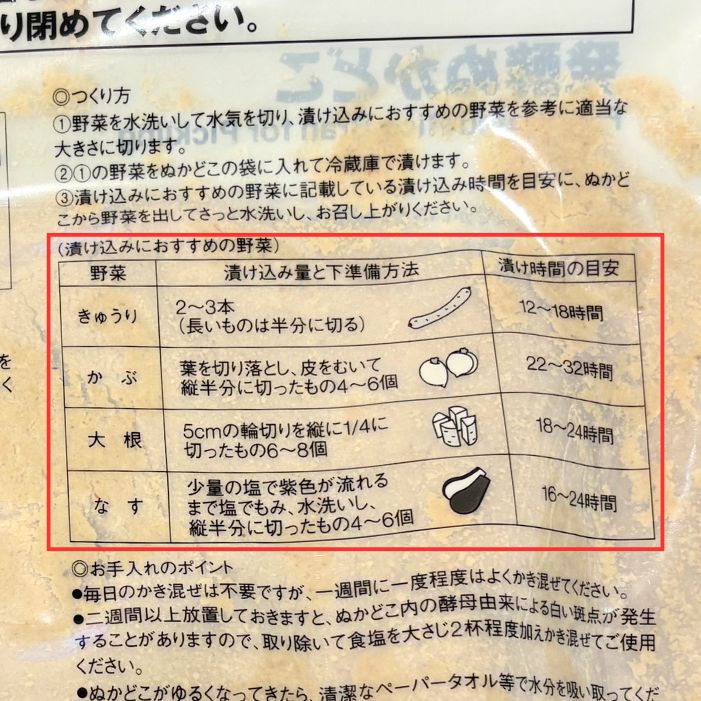 漬け込み時間の目安 | GLAM(グラム)|自分らしく生きる女性に、1日1GLAMを。 漬け込み時間の目安