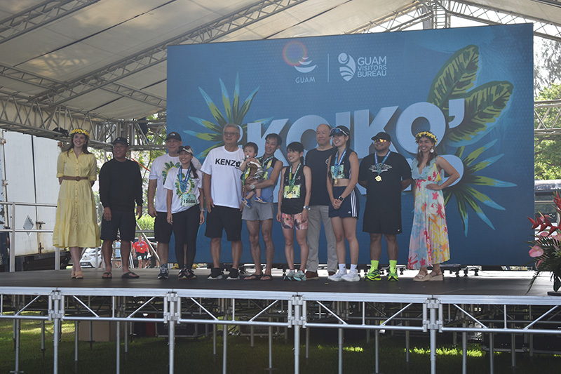 グアムココロードレース 受賞者の発表