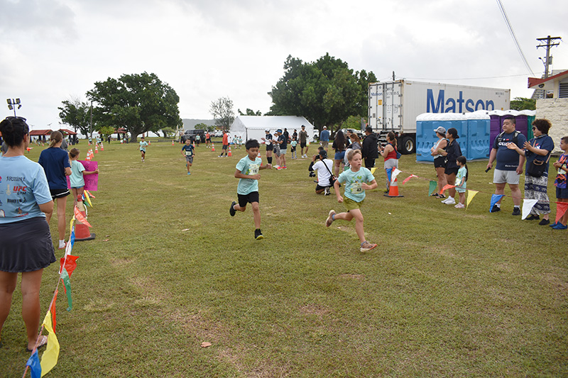 ココキッズファンラン2026 ゴール手間の瞬間