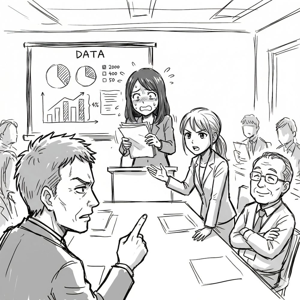 【私が徹夜で仕上げました！】部下の手柄を奪う社員。有能な後輩を守るため、上司が仕掛けた「完璧な罠」