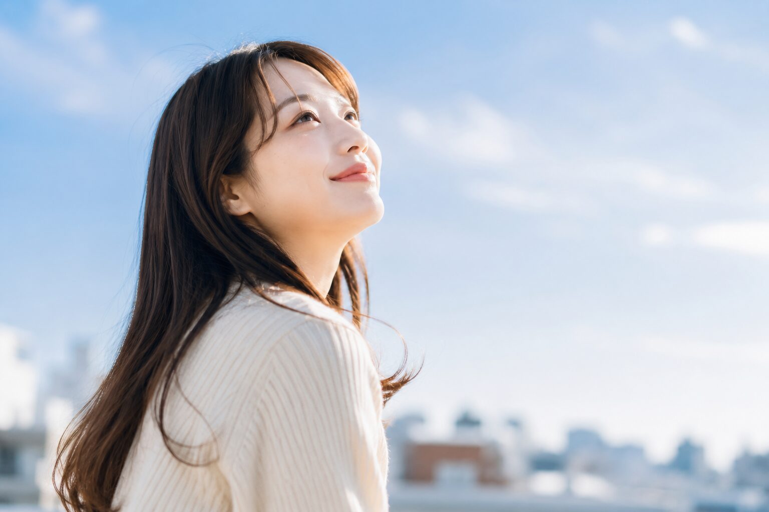 自分らしく生きる女性