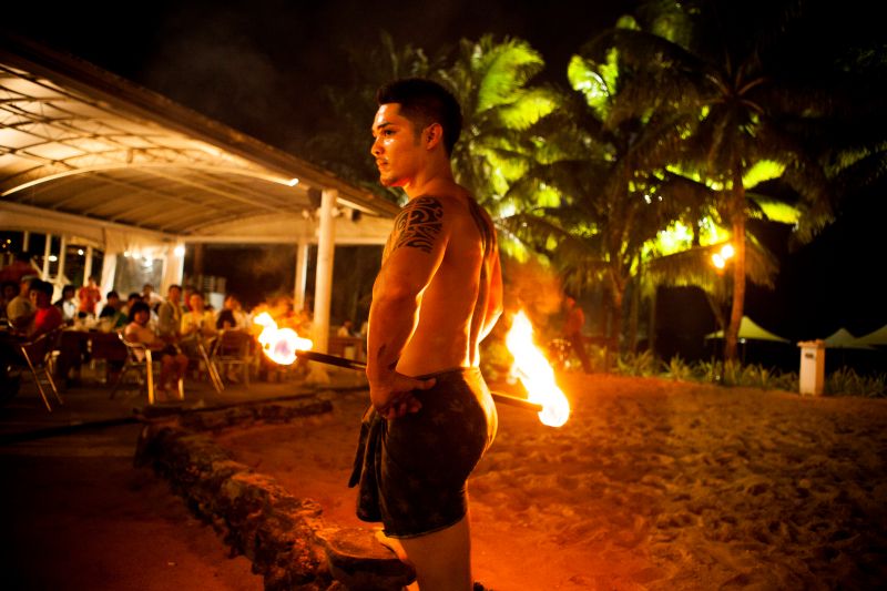 Sunset Beach BBQ_Fire Dance