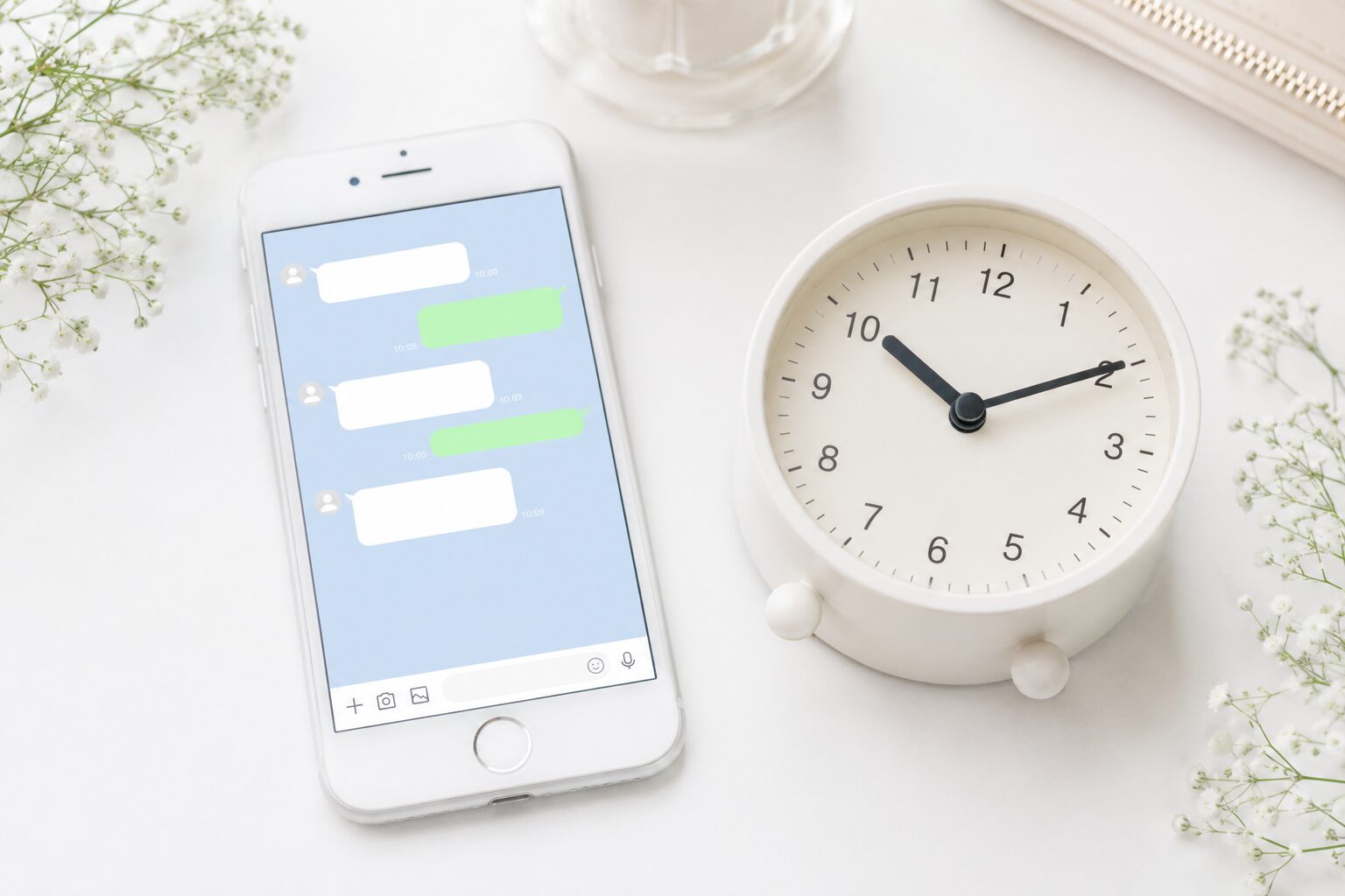 LINEの返信タイミング