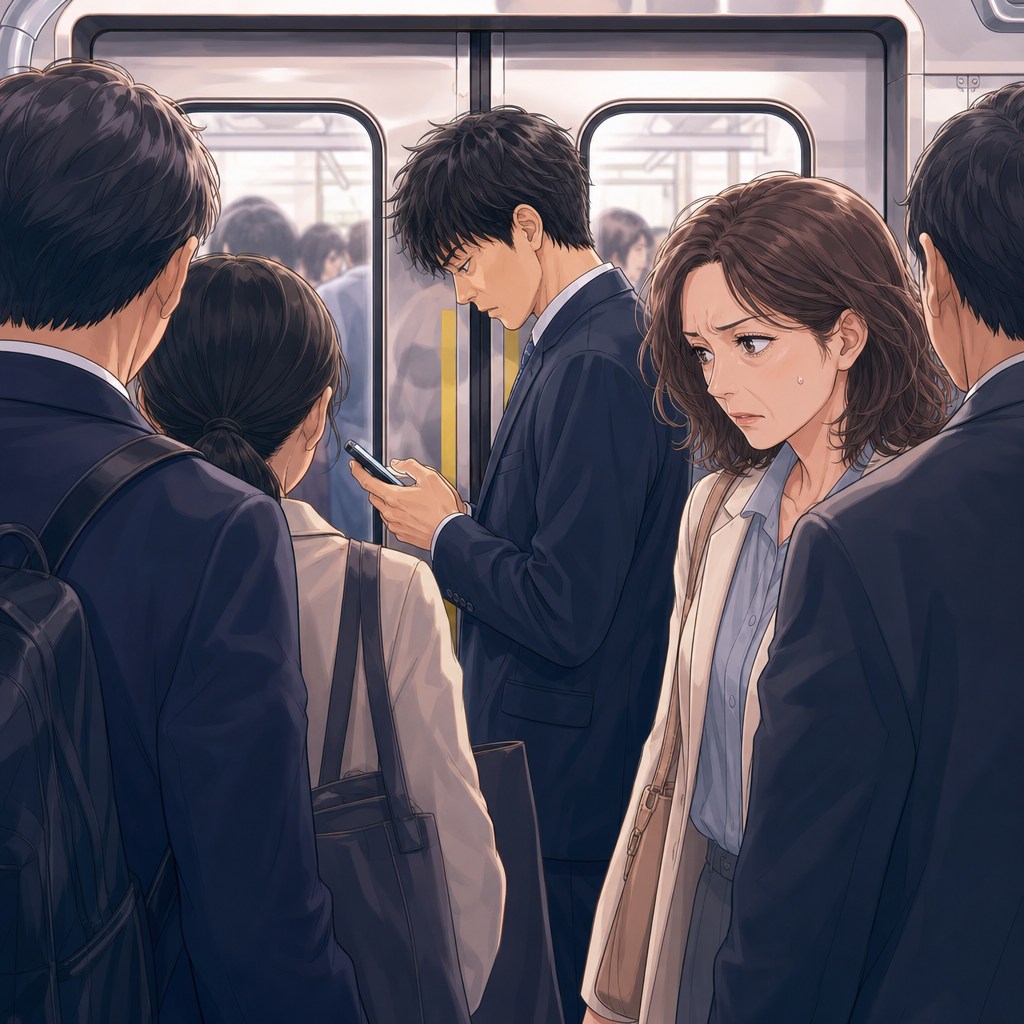 「ちっ」通勤電車でドアの前から動かない男→男が舌打ちした瞬間 | GLAM(グラム)|自分らしく生きる女性に、1日1GLAMを。