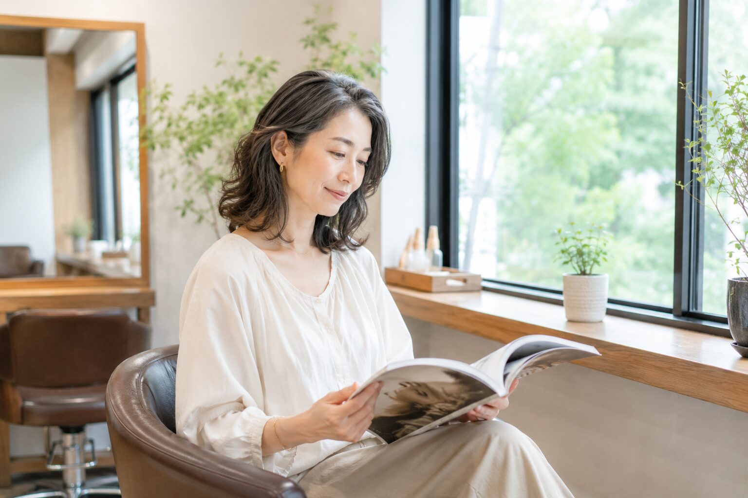 もっと本格的にグレイヘアへ移行したい方は