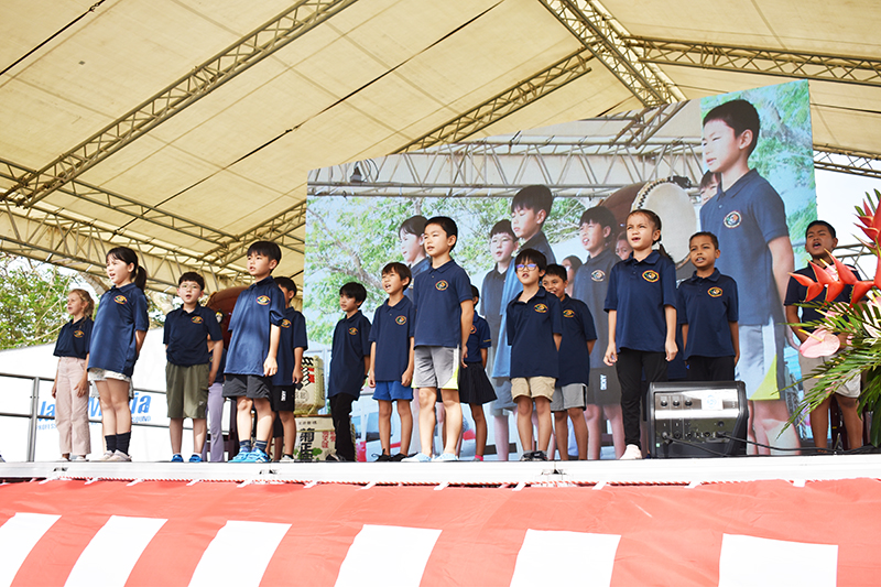 2026グアム日本人会春祭り グアム国際日本人学校による合唱