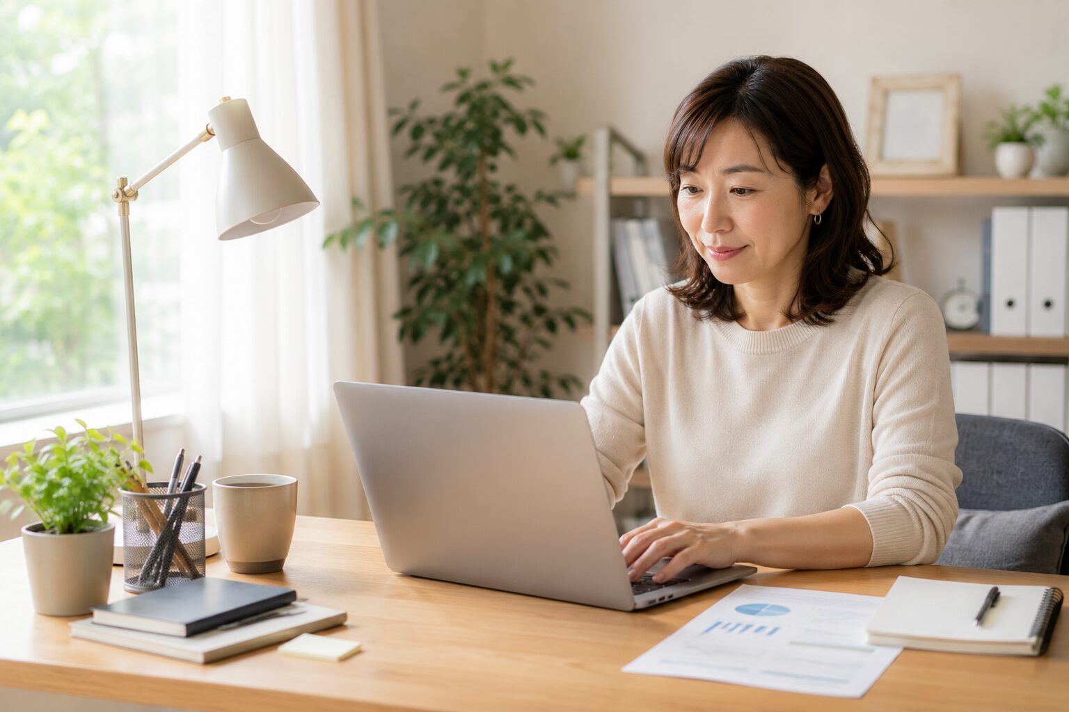 介護と両立しやすい仕事マトリクス【時間の融通×在宅×収入】