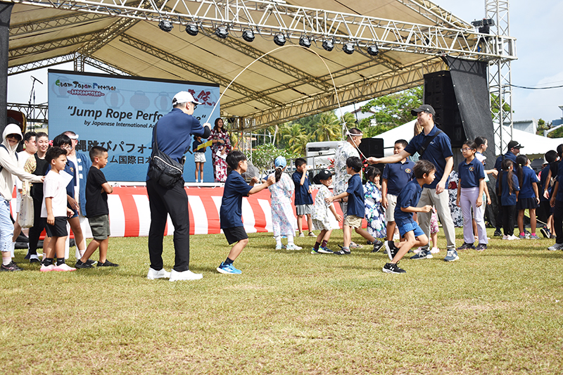 2026グアム日本人会春祭り 縄跳び