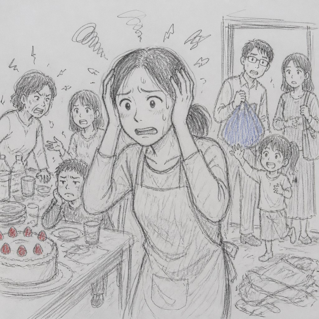 「親戚も呼んどいたから」と誕生日会に勝手に8名も追加した義従姉。だが、義従姉が顔を真っ赤にしたワケ | GLAM(グラム)|自分らしく生きる女性に、1日1GLAMを。