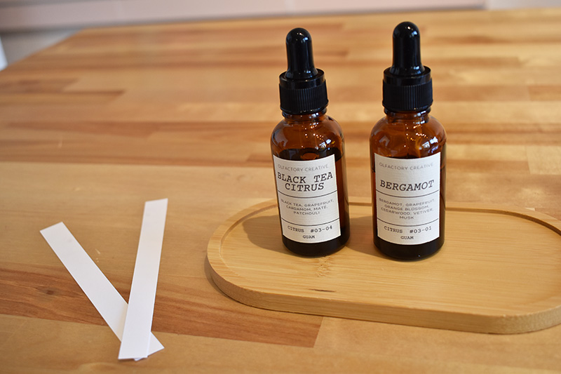 Olfactory Creative Fragrance Studio 香水づくりワークショップ香り2種