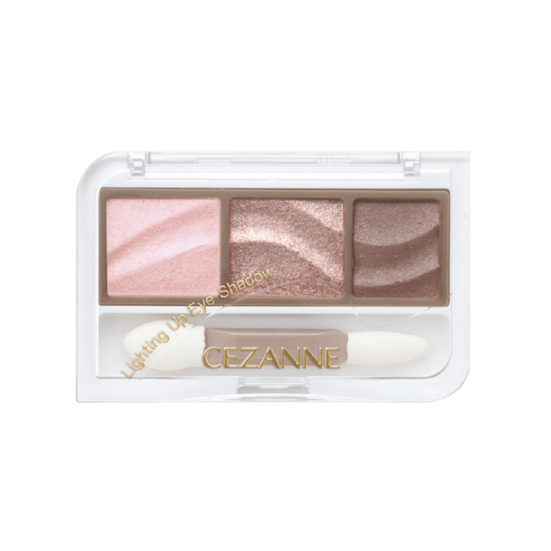 CEZANNE ライティングアップアイシャドウ 03 シェルグレージュ（新色）