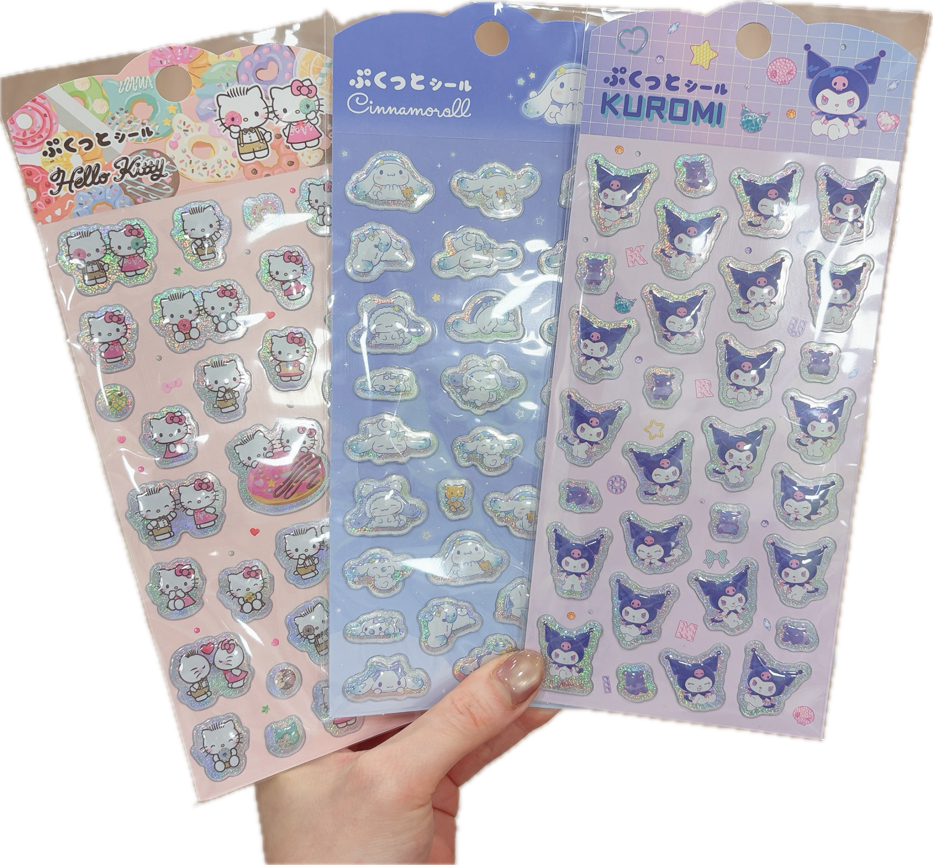 ぷくっとシールシリーズ
