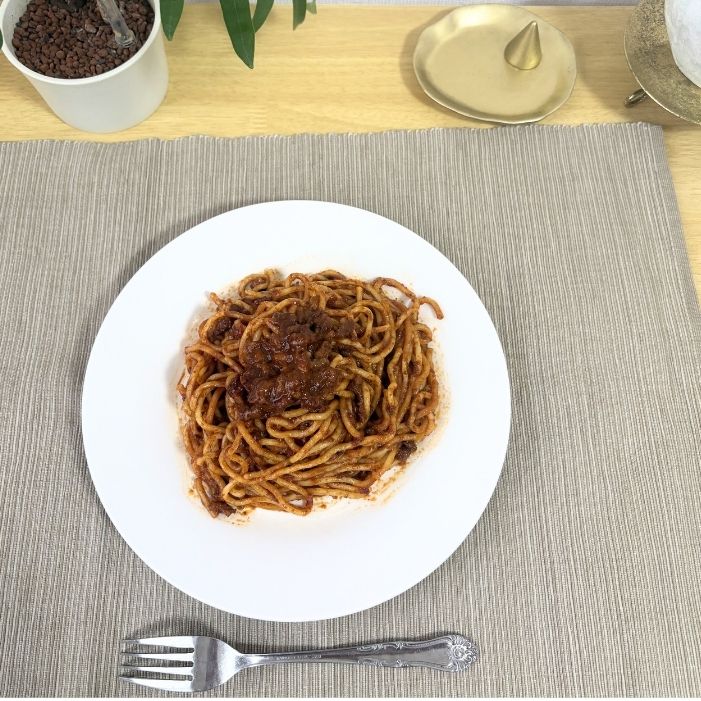 セブン冷凍食品 金のボロネーゼ生パスタのレビュー