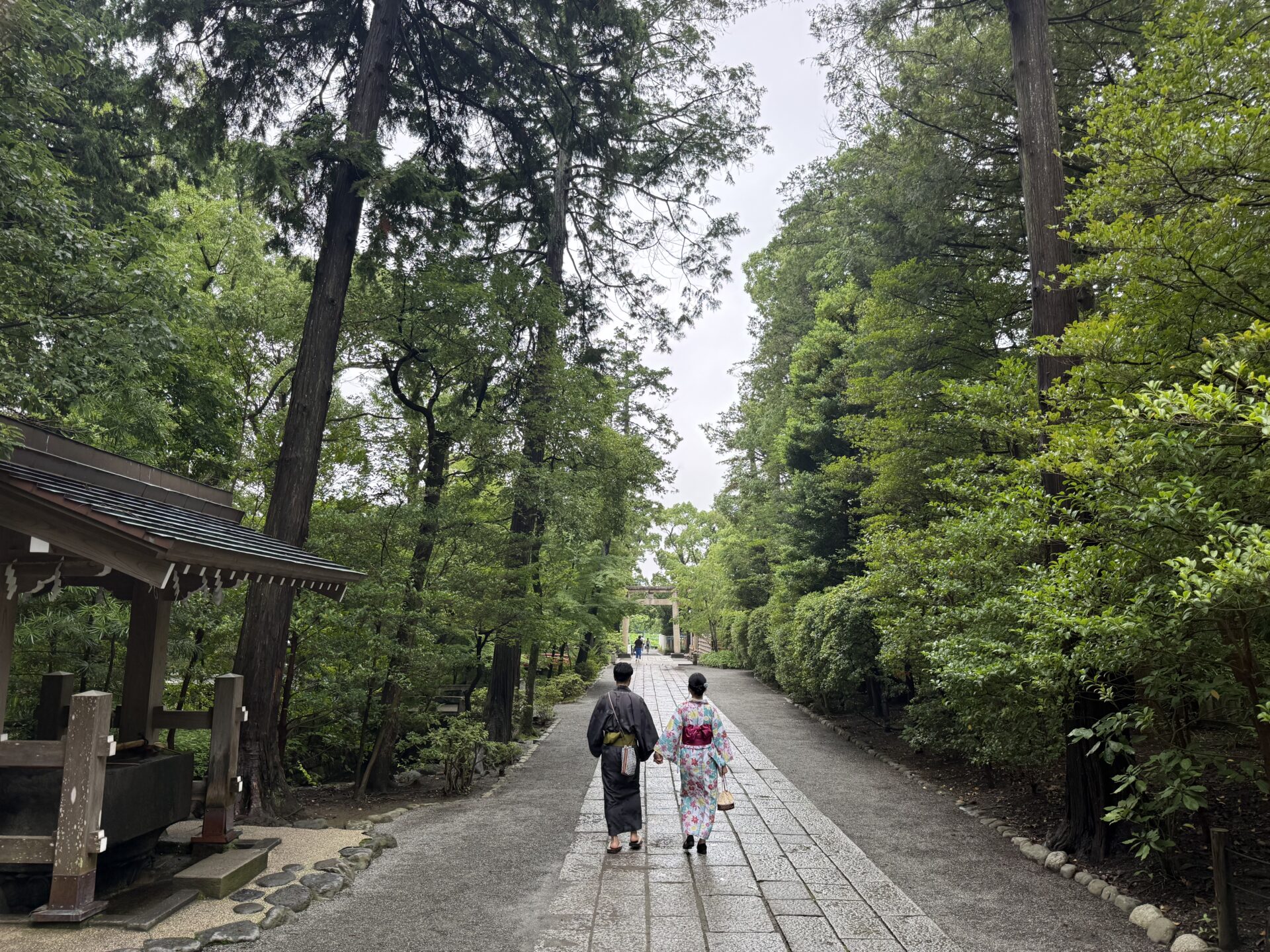 鶴岡八幡宮の境内