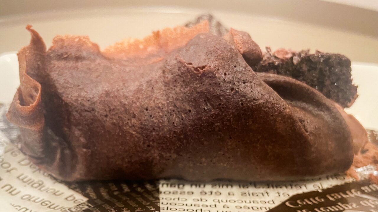 カカオ香るショコラクレープ